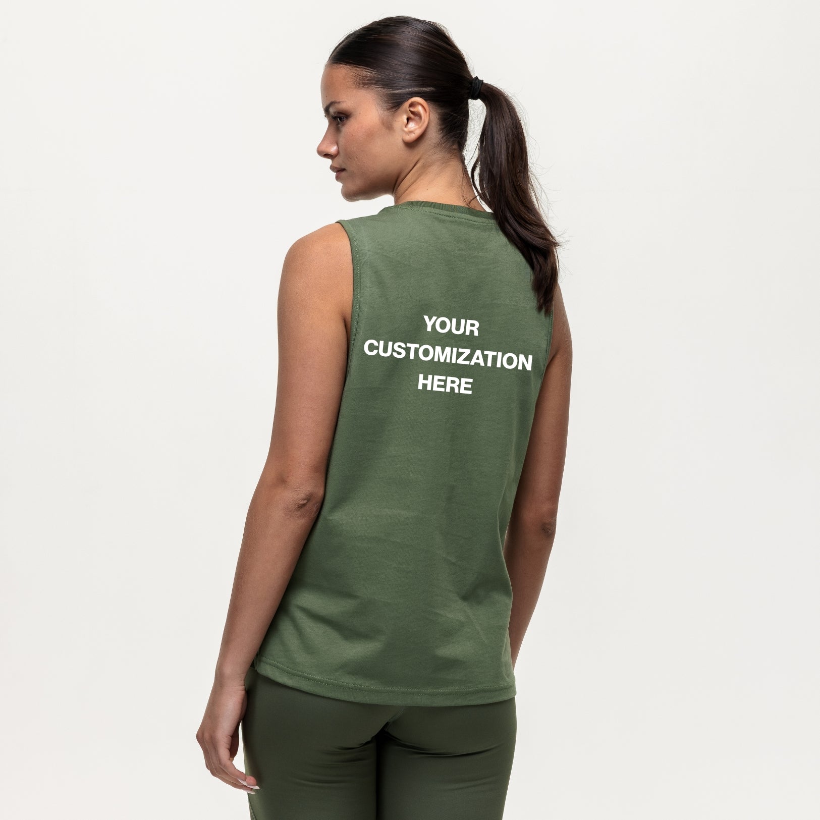 Customizable Motion Tank - Khaki