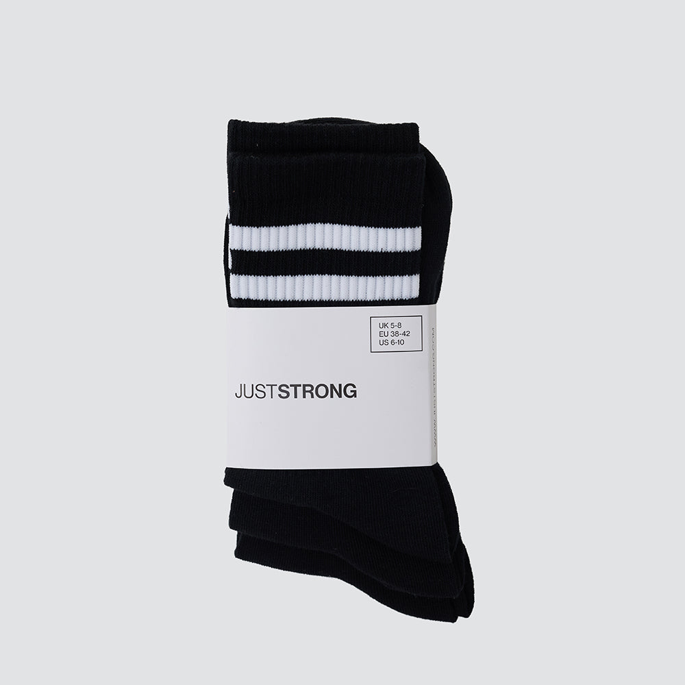 Black Onyx Athletic Socks (3 pack)