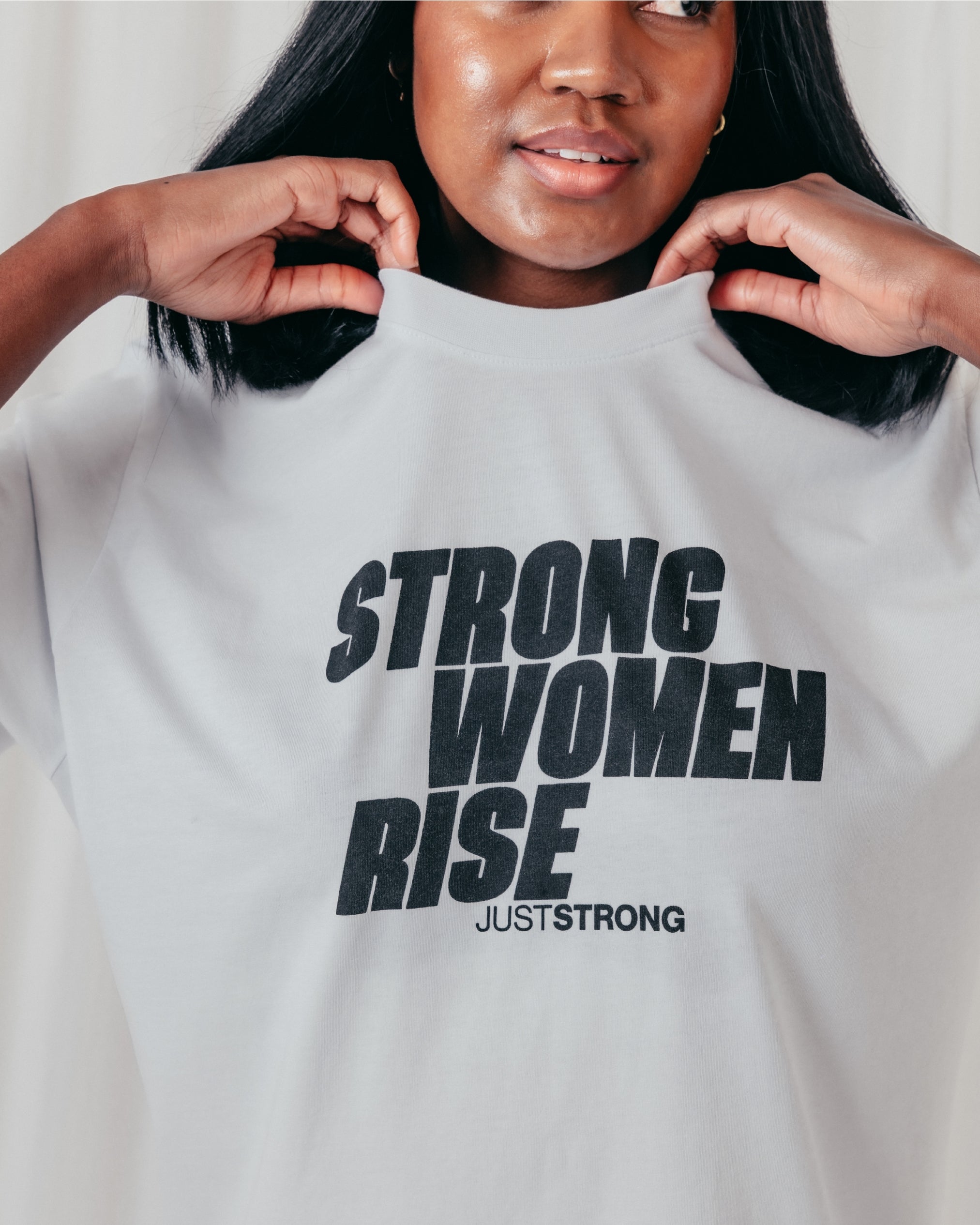 Rise Boyfriend Tee - White