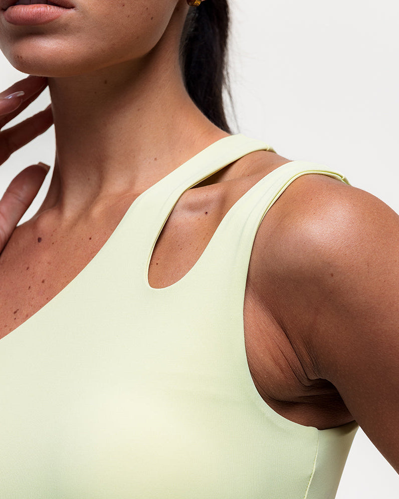 Asana Sports Bra - Lime