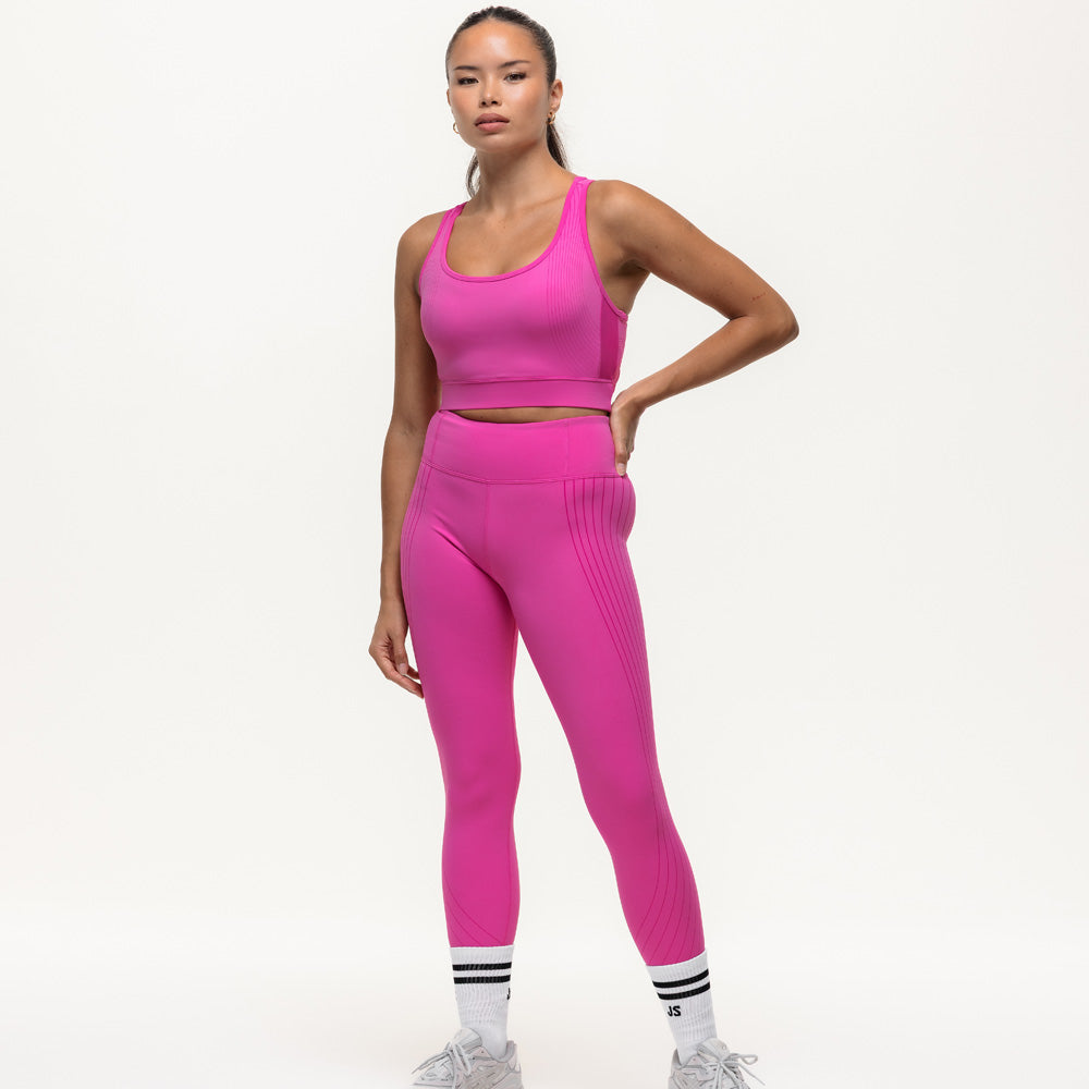 Agility Workout Leggings - Fucshia Pink