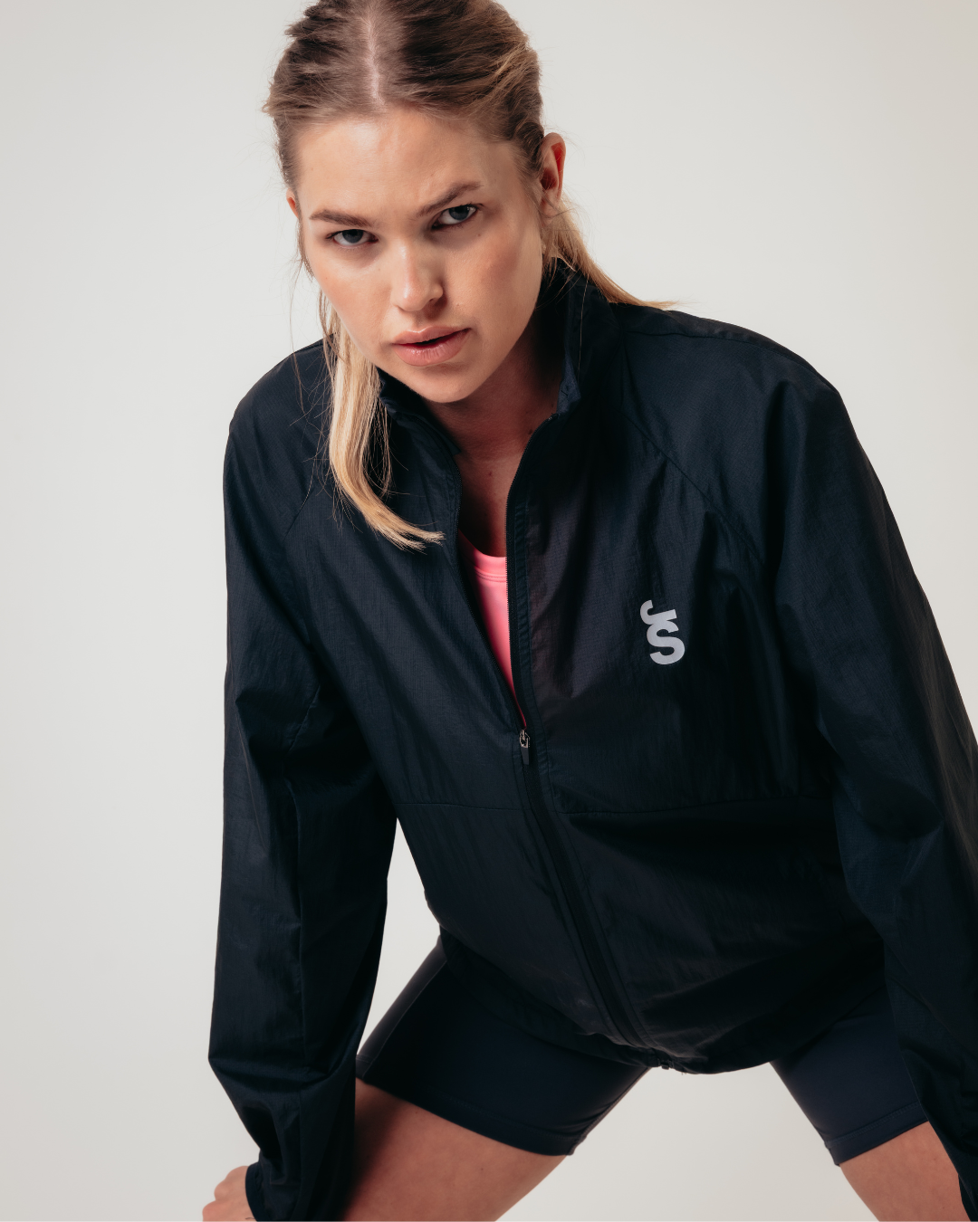 Run Lite Water Resistant Jacket - Black Onyx