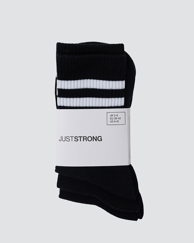 Black Onyx Athletic Socks (3 pack)