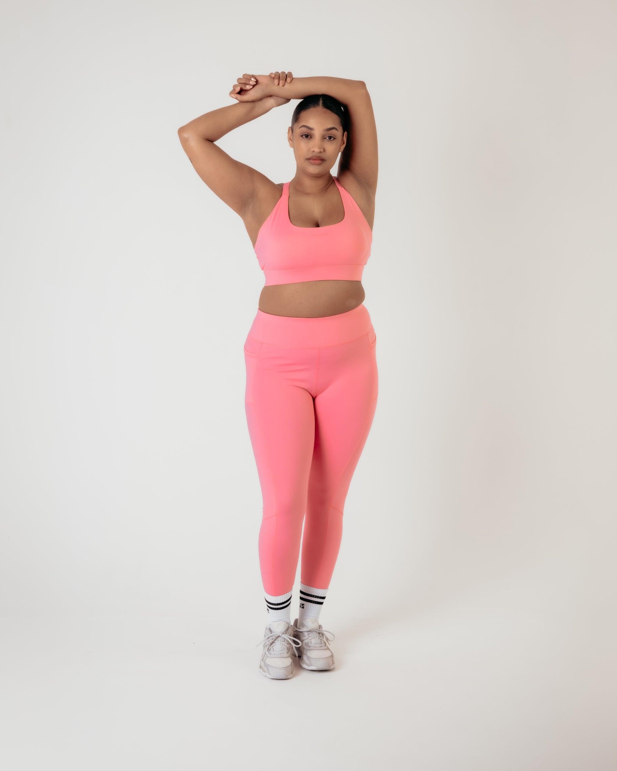 Power High Rise 7/8 Leggings - Pink Lemonade
