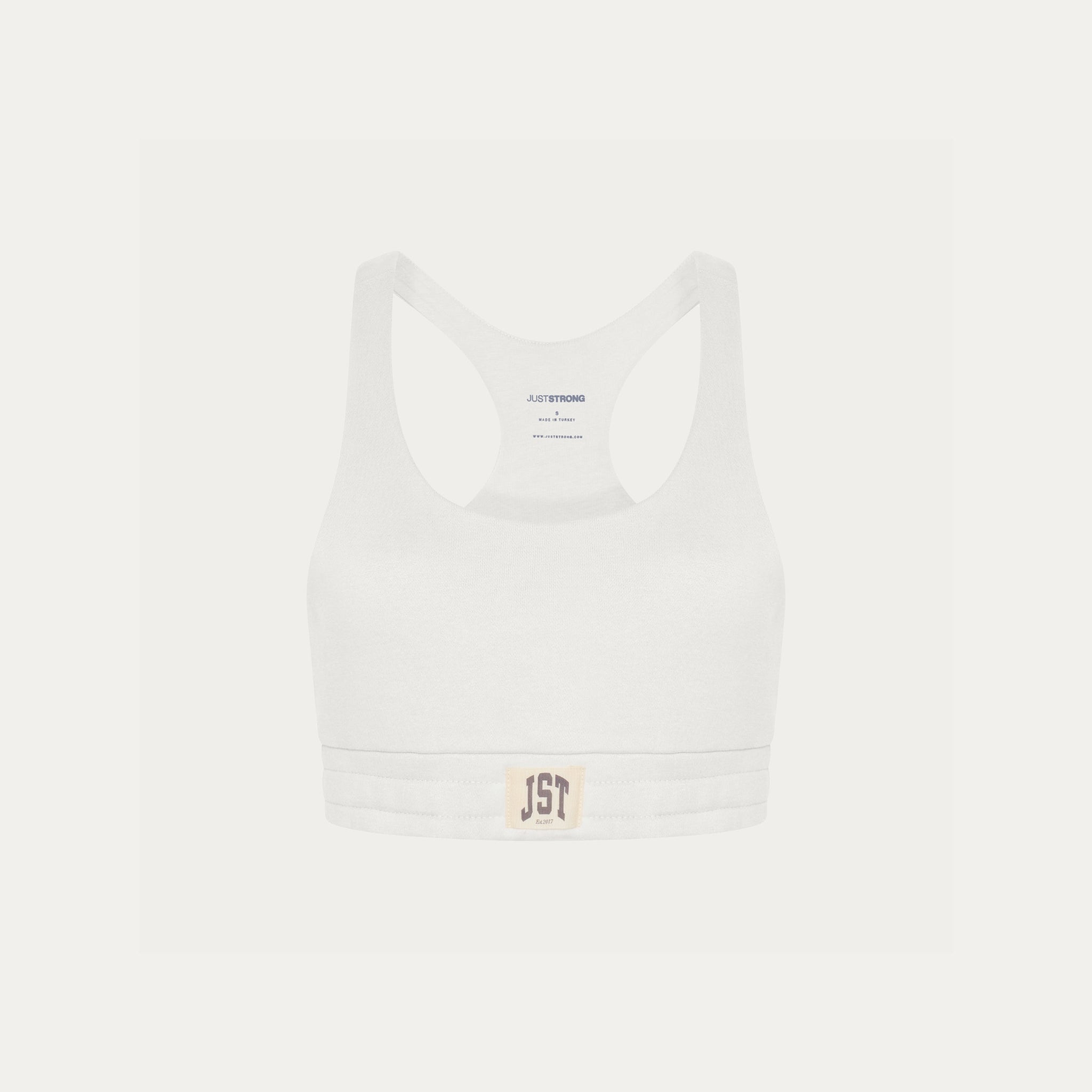 Timeout Sweatshirt Bralette - Vintage Stone
