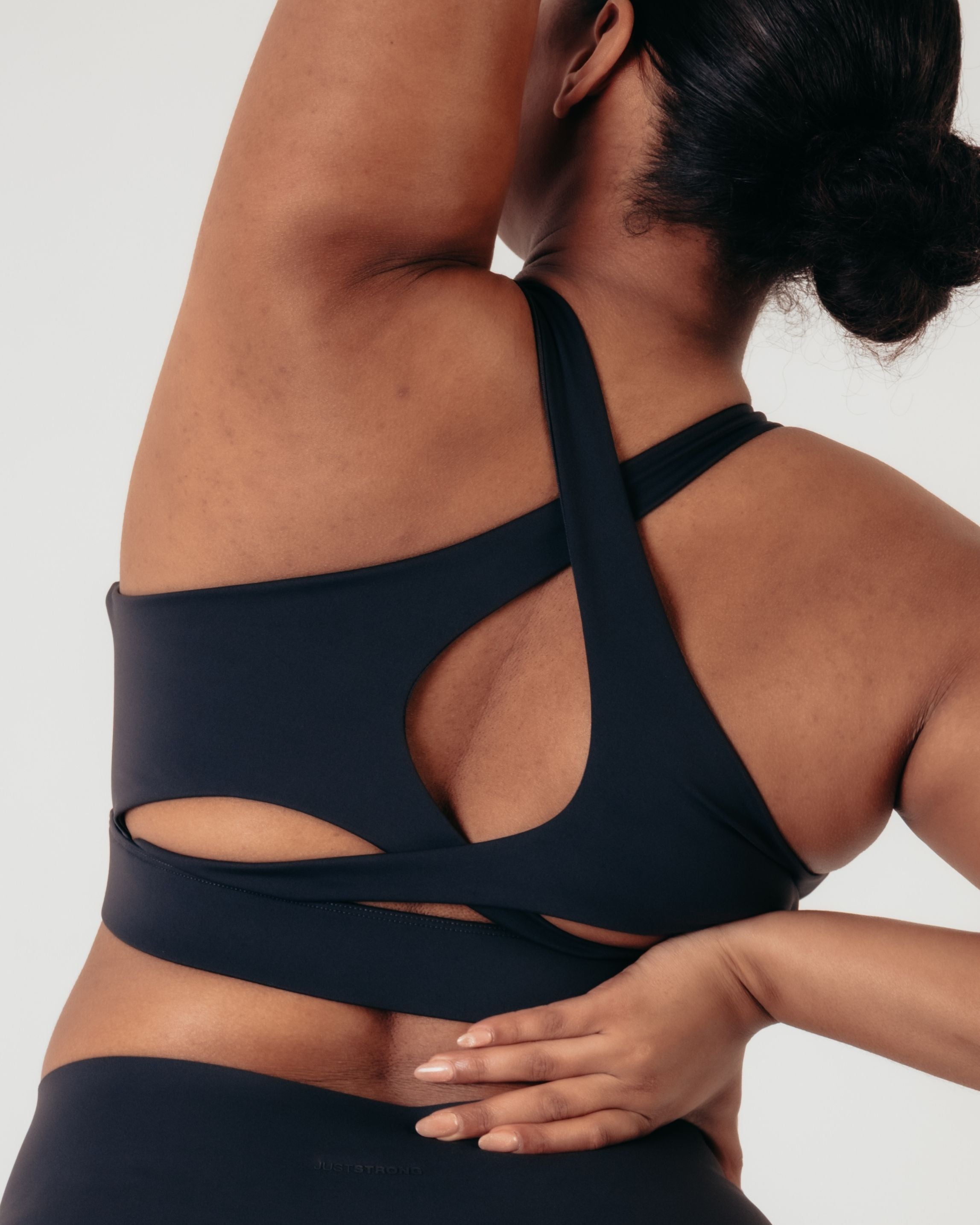 Flex Medium Support Bra - Black
