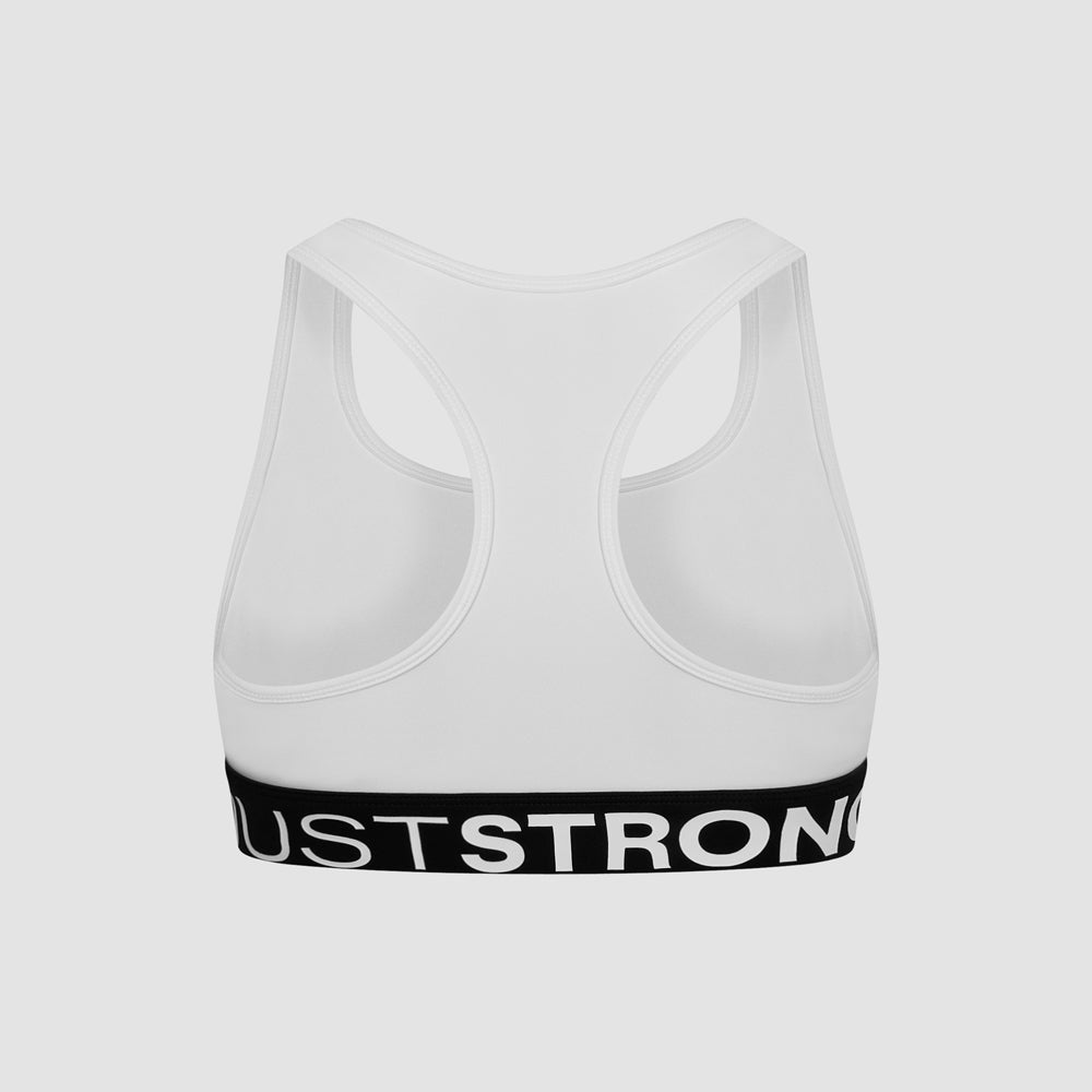 Motion Light Support Bra - White