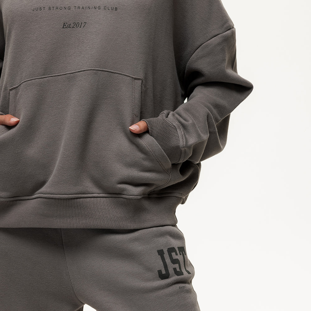 Training Club Oversized Hoodie - Washed Olive