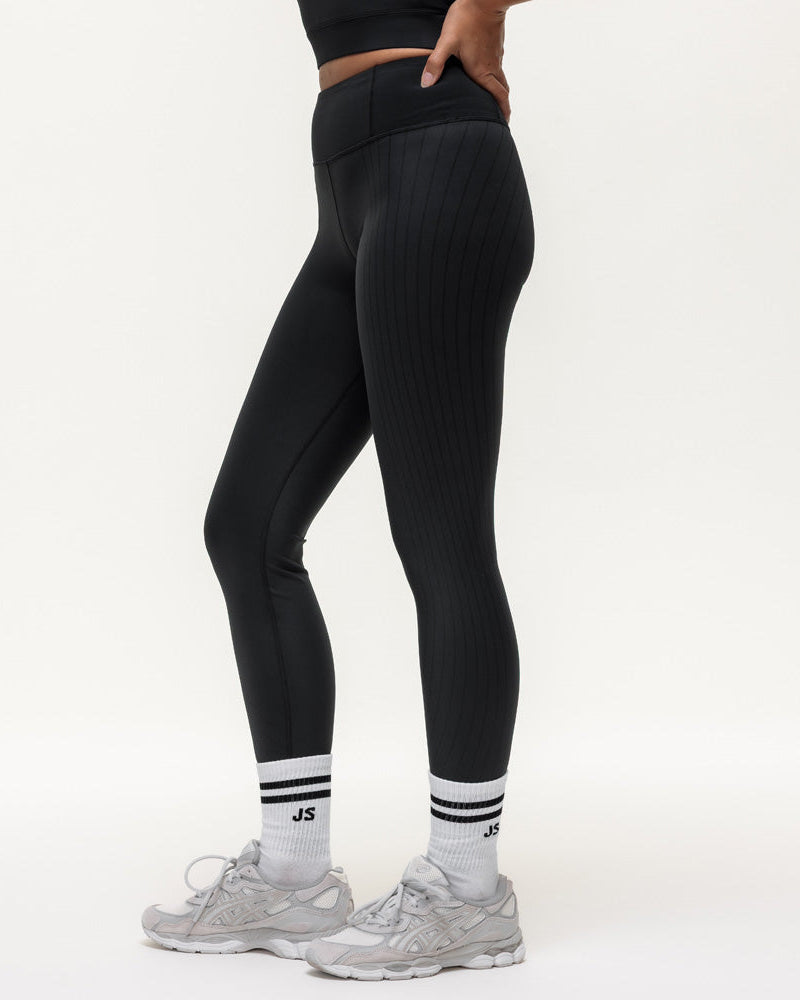 Agility Workout Leggings - Black Onyx