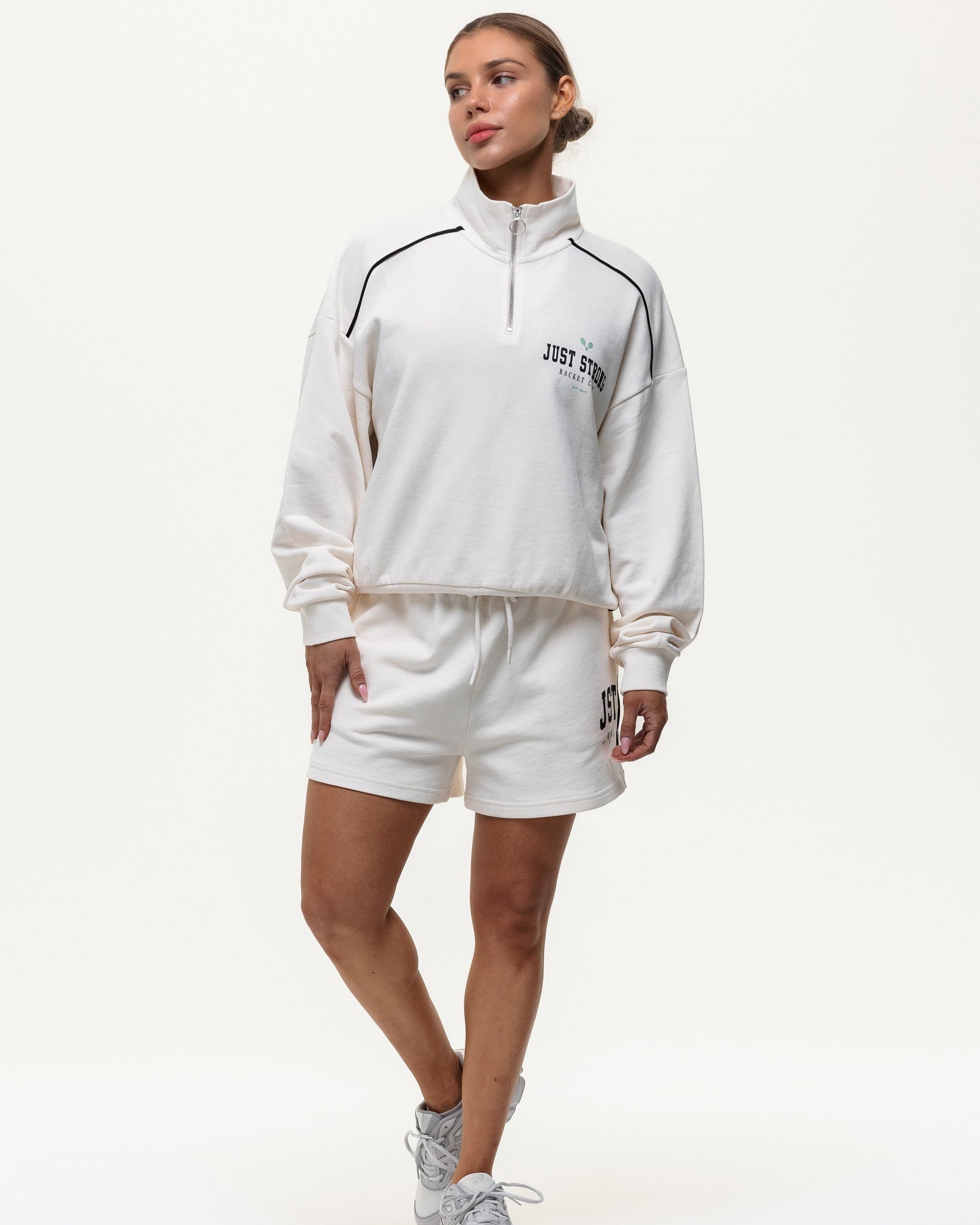 Club House Quarter Zip - Off White