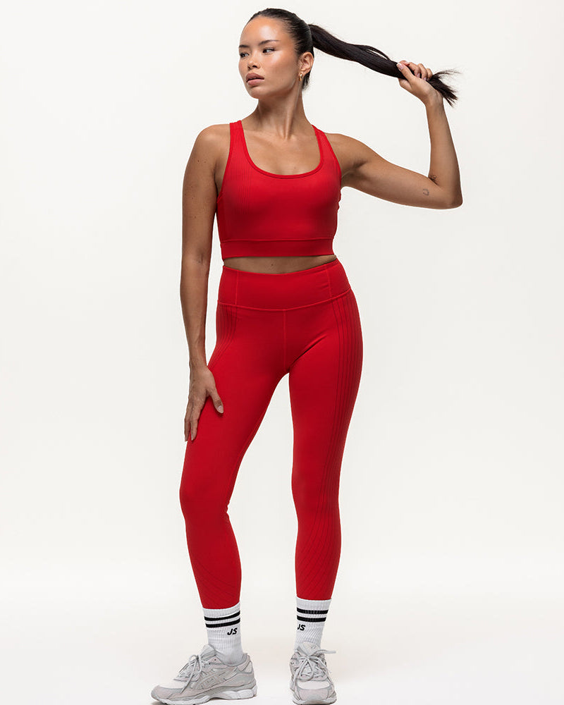 Agility Workout Bra - Ruby Red