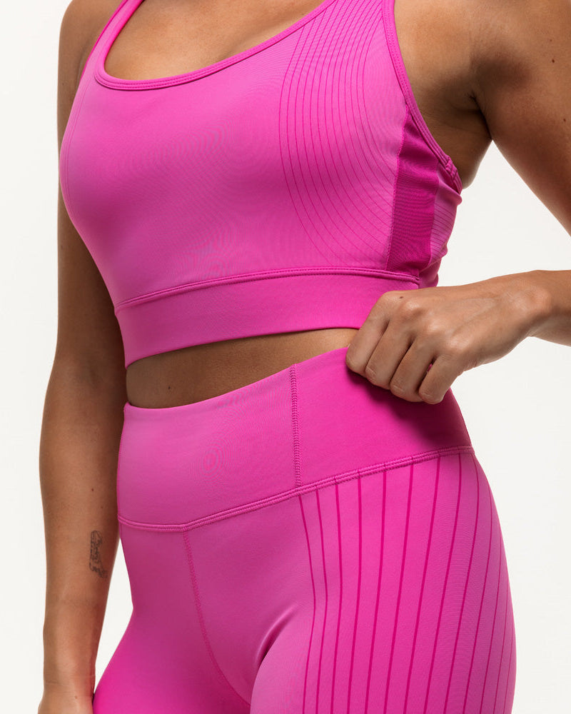 Agility Workout Bra - Fuschia Pink