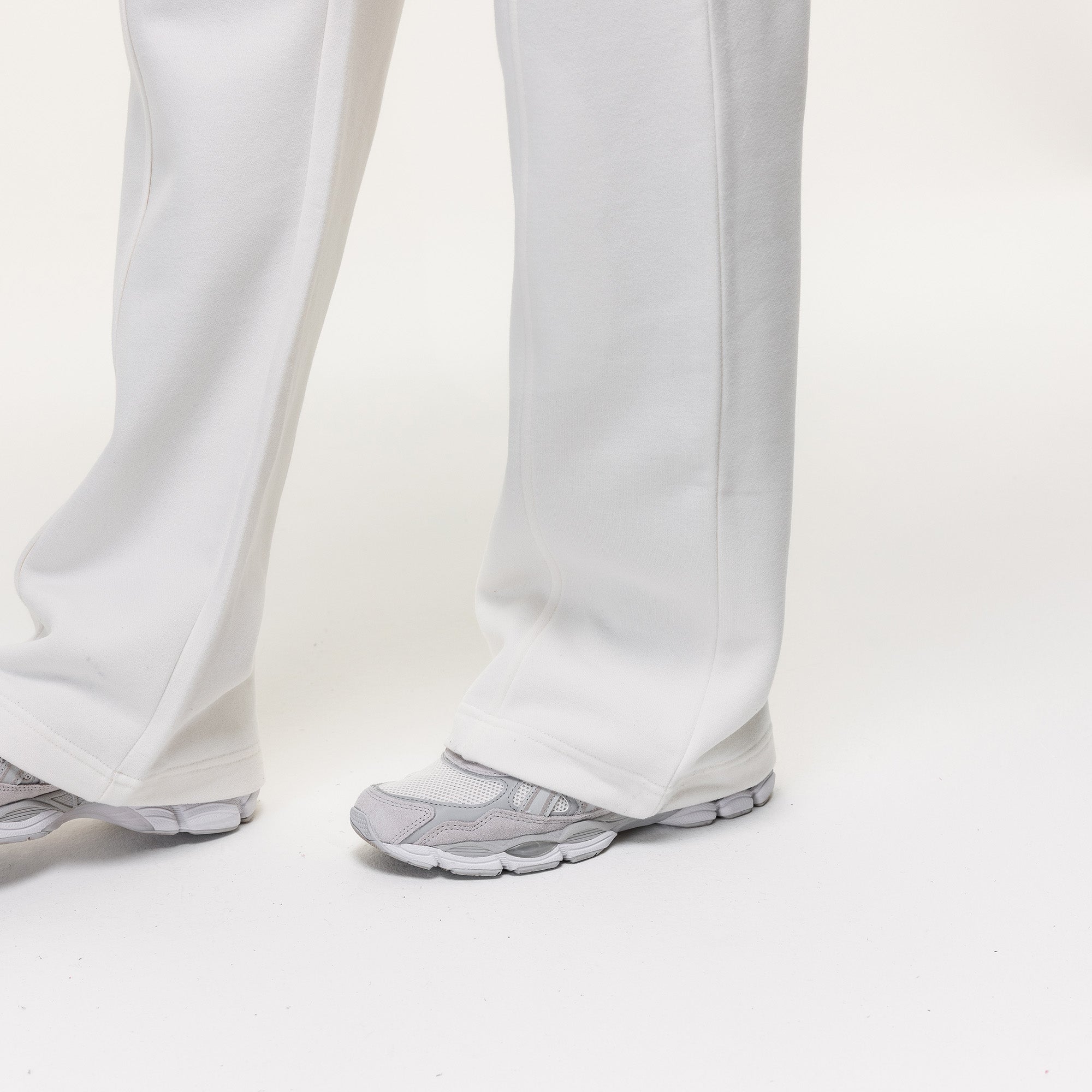 Throw On Open Hem Joggers - Vintage Stone