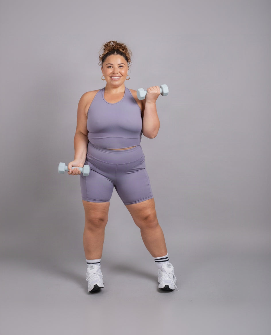 Power Performance Short - Purple Ash
