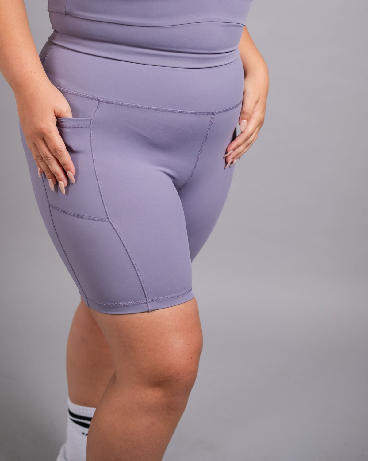 Power Performance Short - Purple Ash