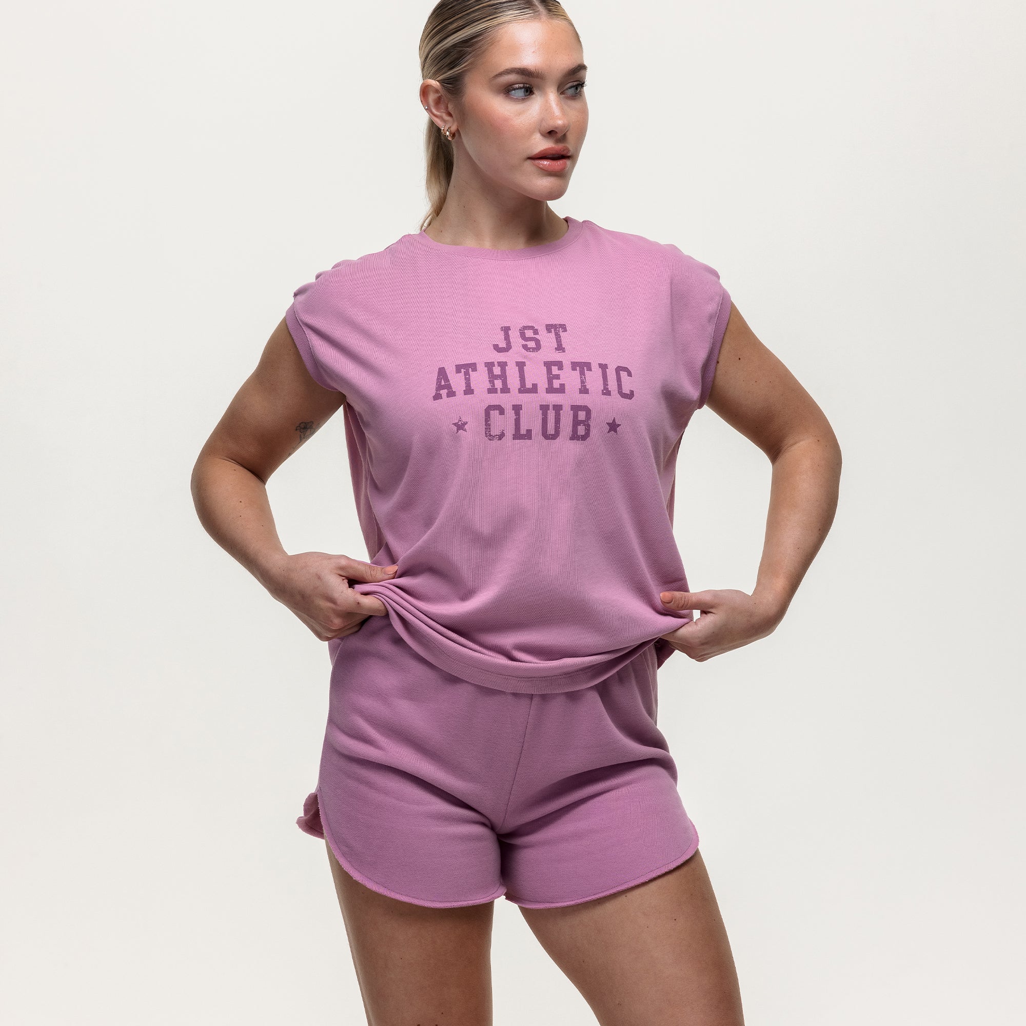 Relax Muscle Tank - Vintage Orchid