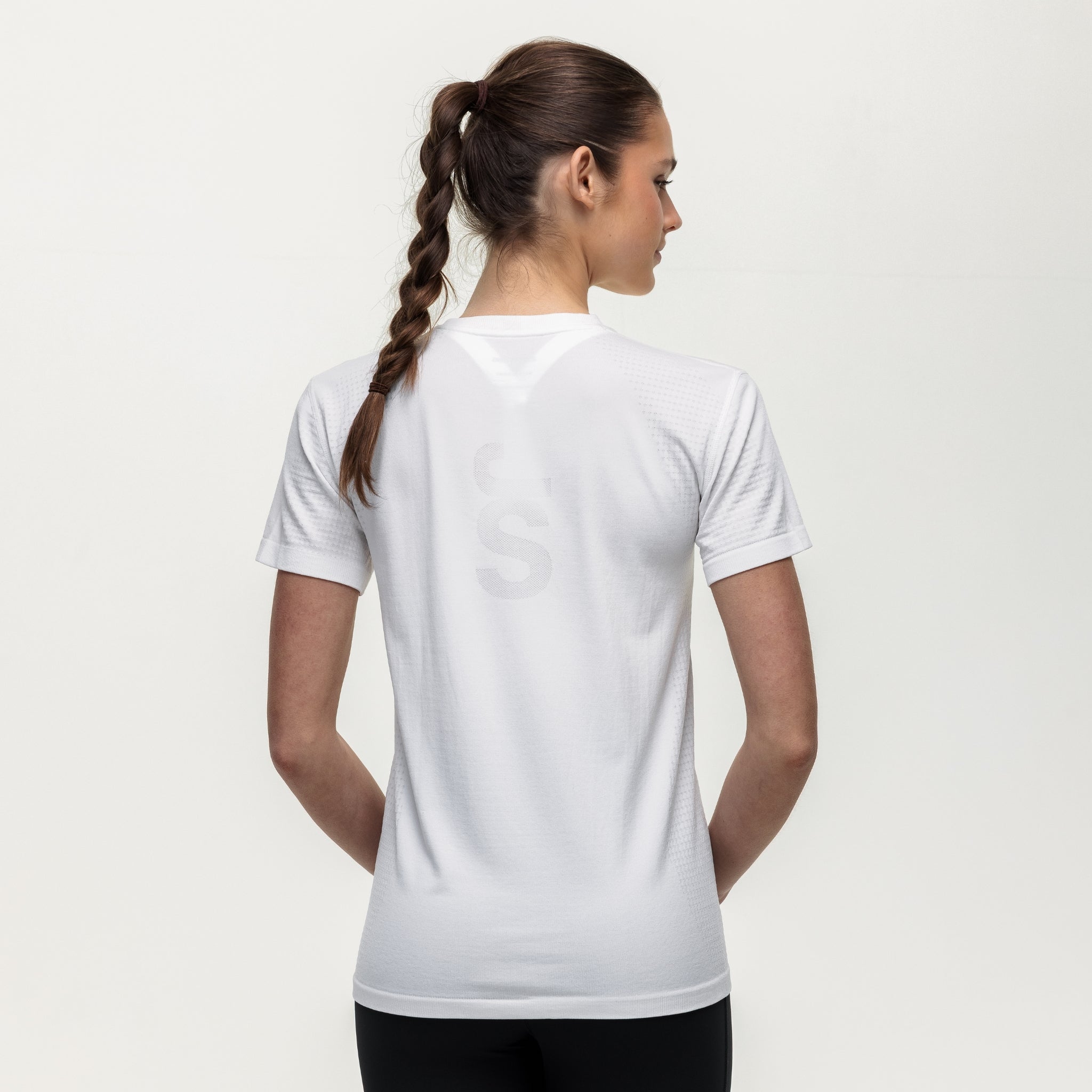 Seamless Performance Training Tee - White
