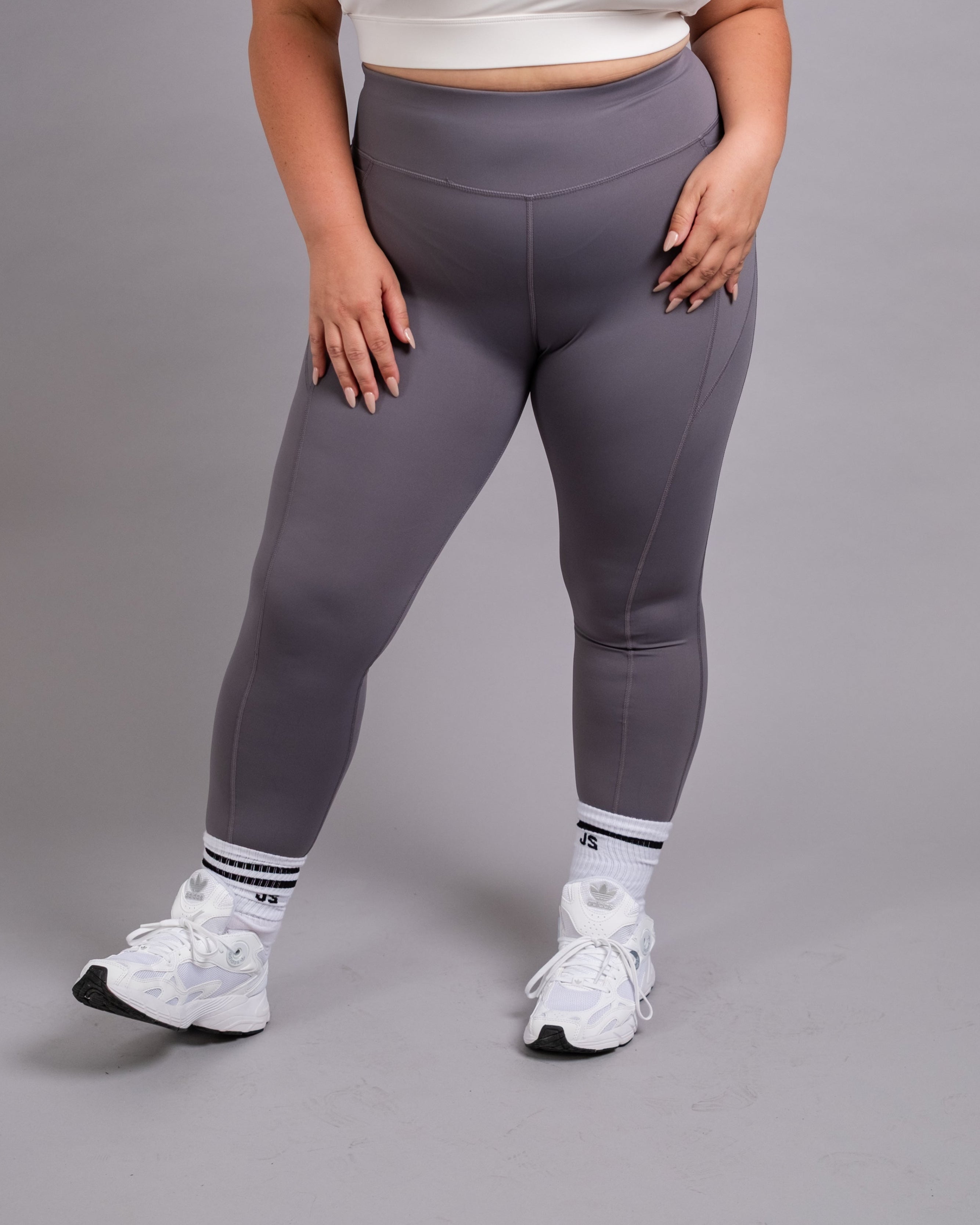 Endurance High Rise Leggings - Smoke