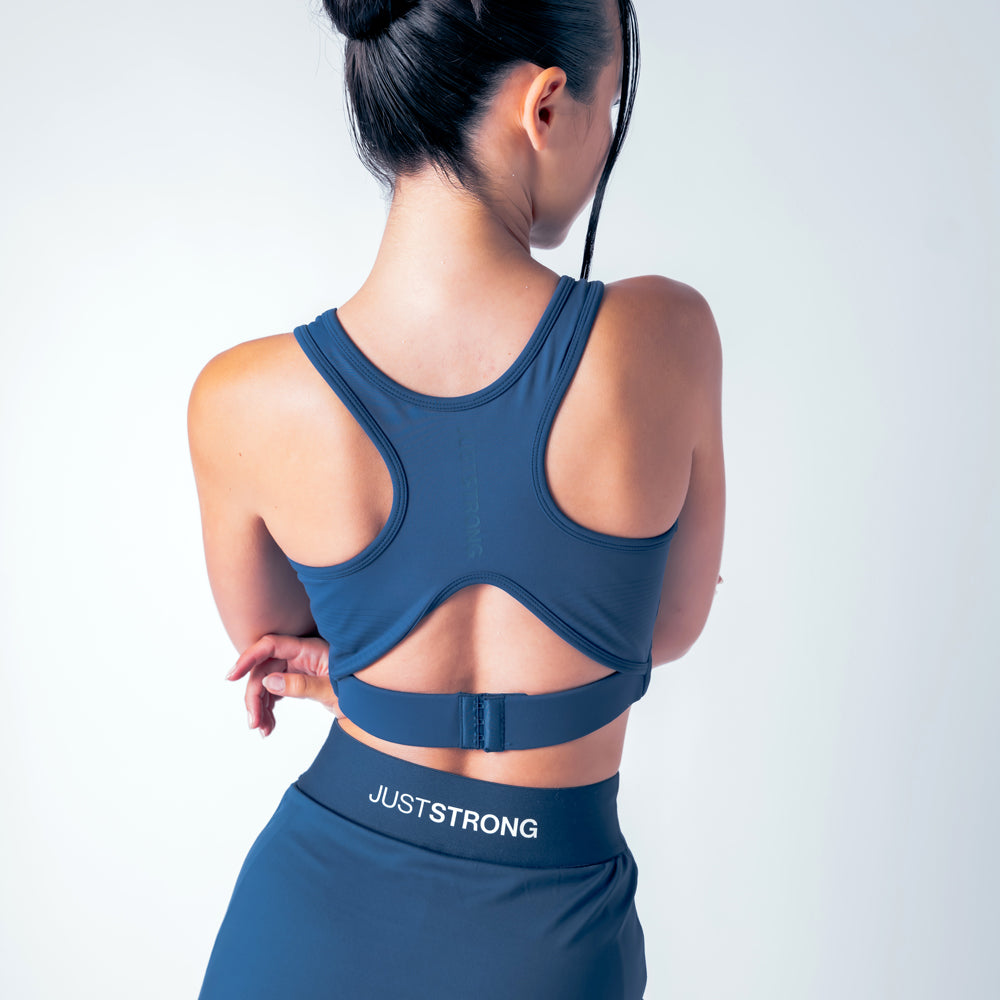 Agility Workout Bra - True Navy