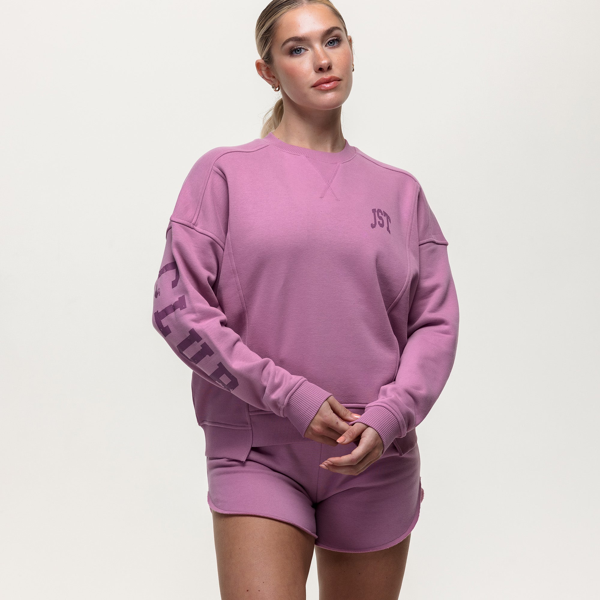 Training Club Crew Sweat - Vintage Orchid