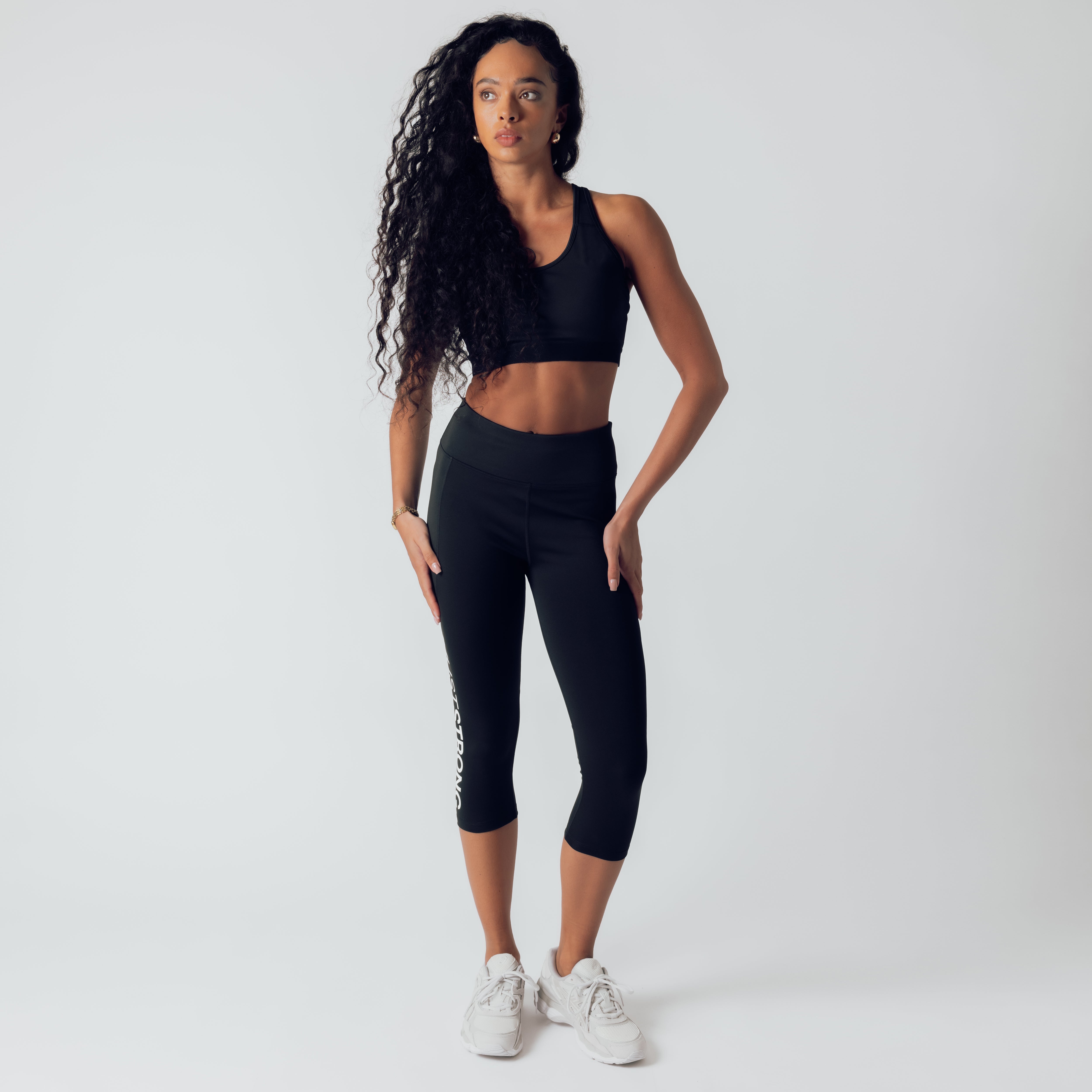 Motion Capri Leggings - Black Onyx