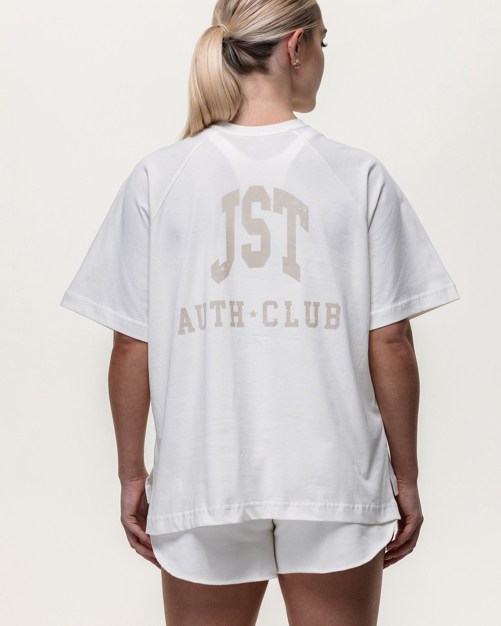 Laid Back Over Sized Tee - Vintage Stone