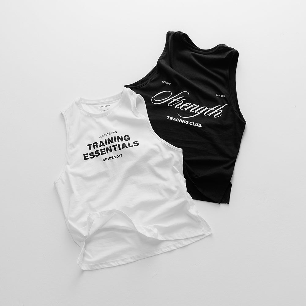 Motion Strength Training Club Tank - Black Onyx