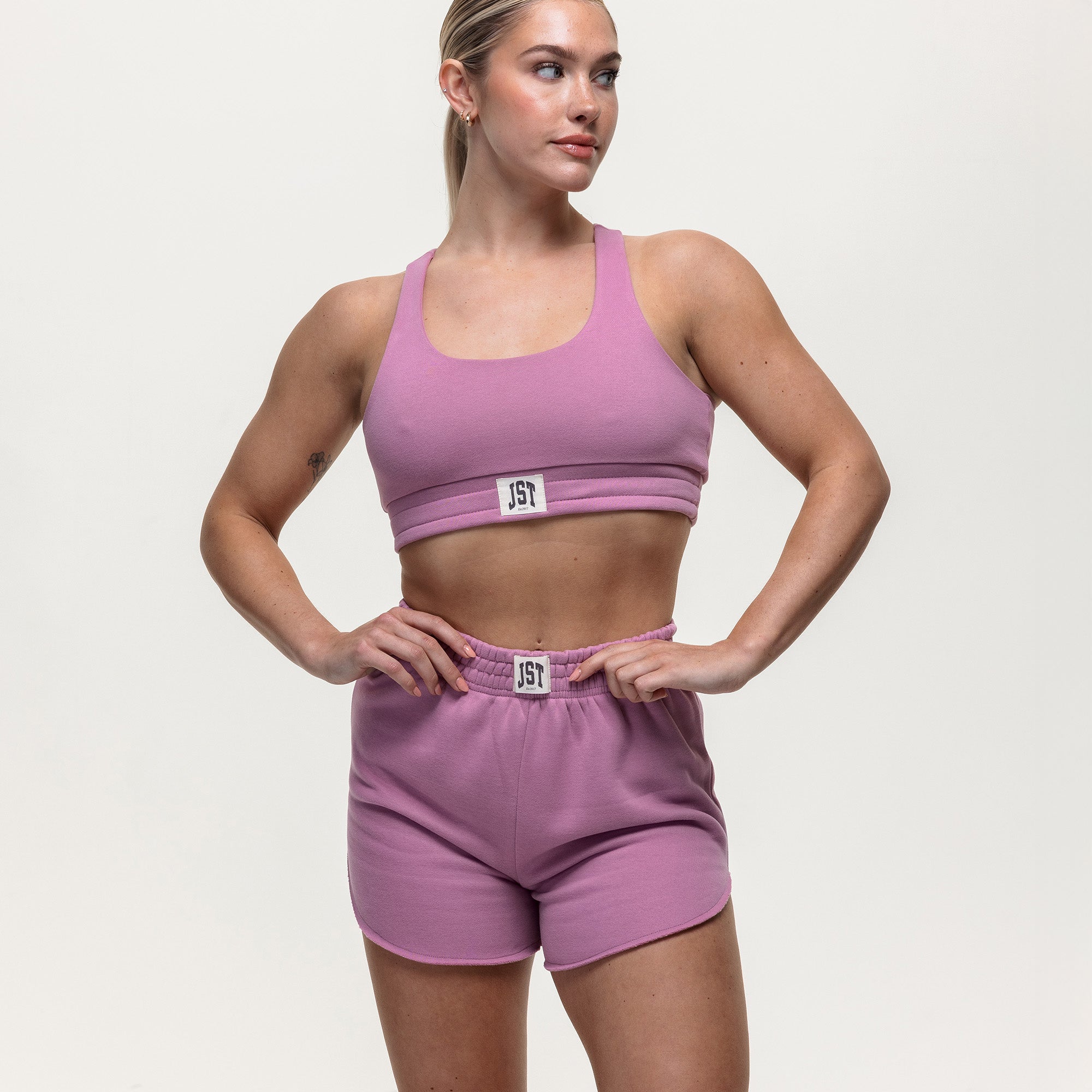 Timeout Shorts - Vintage Orchid